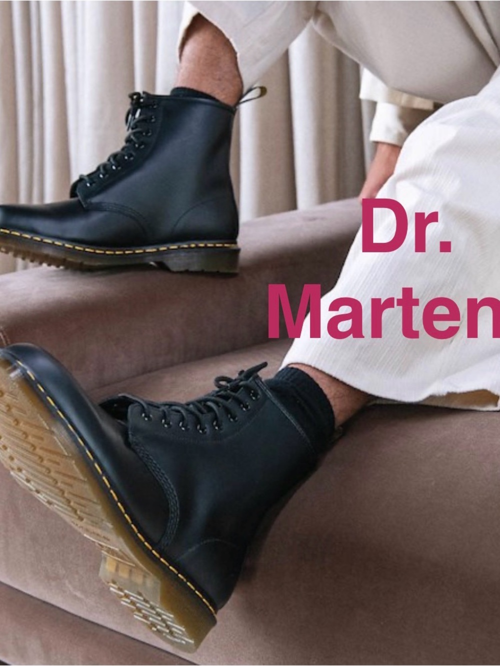 Dr. Martens | 1460 8-Eyed Black Leather Boot - Unisex -Men’s 8/Women’s 9 (EU 41)